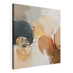 Canvas Schilderijen Abstracte tinten in een harmonieuze stroom