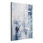 Canvas Schilderijen Schilderij van een stad