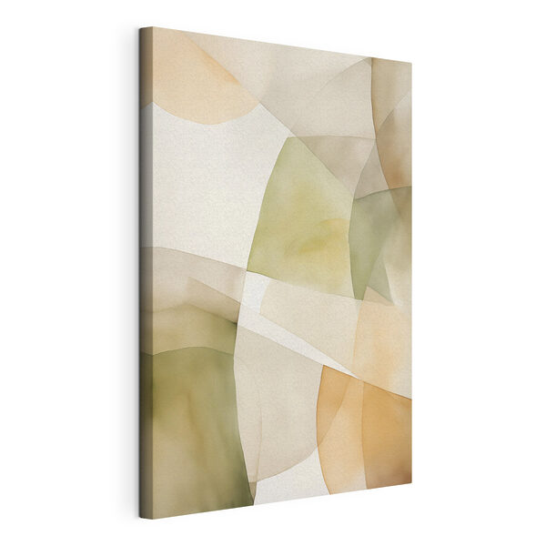 Zachte tinten versmelten in een zachte harmonie Canvas Schilderijen Zachte tinten versmelten in een zachte harmonie