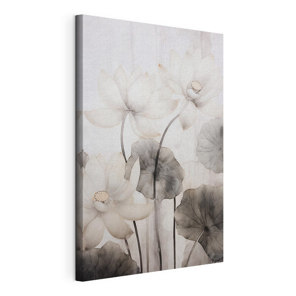 Zachte bloesems in zachte tinten Canvas Schilderijen Zachte bloesems in zachte tinten