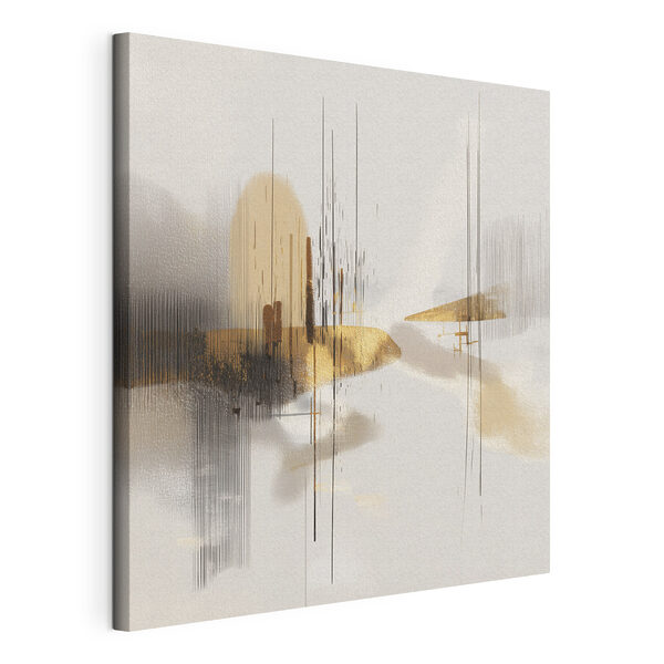 Canvas Schilderijen Witte en zwarte kunst