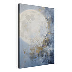 Canvas Schilderijen Schilderij van een maan