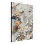 Canvas Schilderijen Abstracte textuur in zachte kleuren