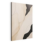 Canvas Schilderijen Witte en zwarte achtergrond