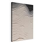 Canvas Schilderijen Witte en grijze achtergrond