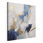 Canvas Schilderijen Abstracte compositie met rustgevende kleuren