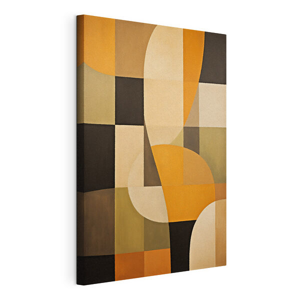 Canvas Schilderijen Kleurrijk kunstwerk met verschillende kleuren