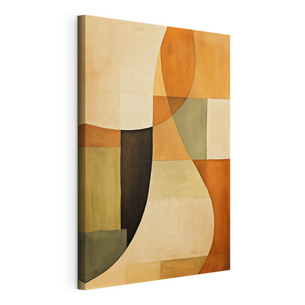 Canvas Schilderijen Tapijt met een patroon