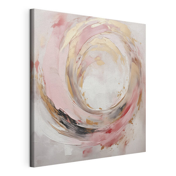 Schilderij van een spiraal Canvas Schilderijen Schilderij van een spiraal