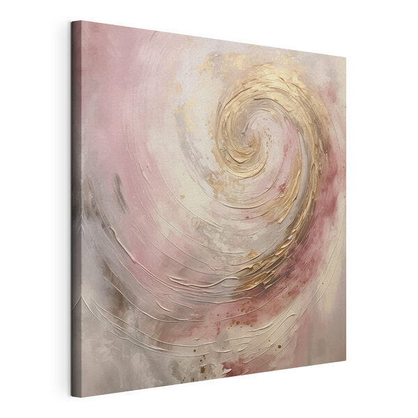 Schilderij van een werveling Canvas Schilderijen Schilderij van een werveling