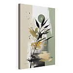 Canvas Schilderijen Schilderij van een plant