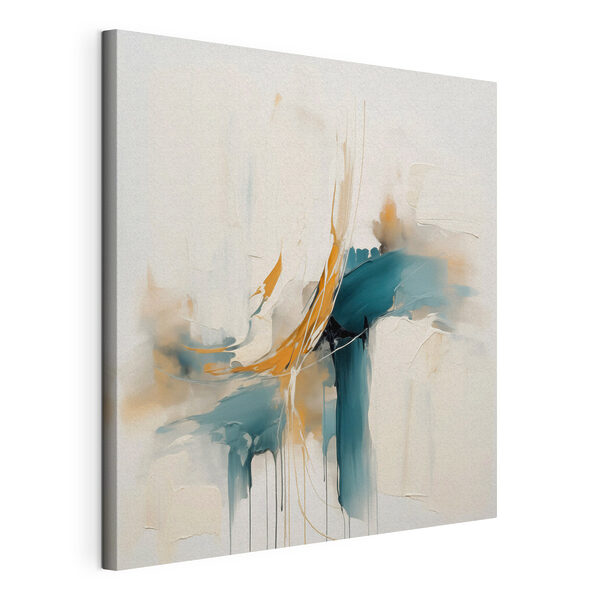 Canvas Schilderijen Schilderij van een vogel