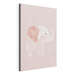 Canvas Schilderijen Cartoon van een olifant