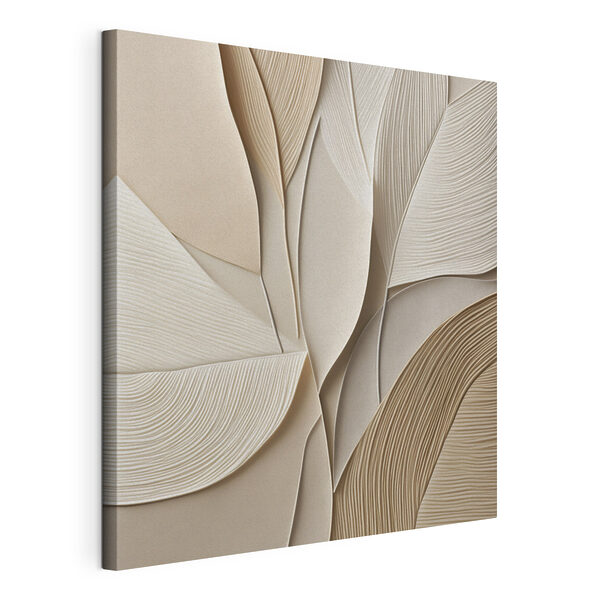 Natuurlijke texturen in zachte tinten Canvas Schilderijen Natuurlijke texturen in zachte tinten