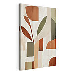 Canvas Schilderijen Schilderij van een plant
