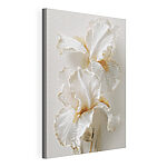 Canvas Schilderijen Elegant bloemstuk in zachte tinten