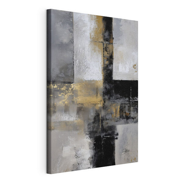 Canvas Schilderijen Schilderij van een kruis