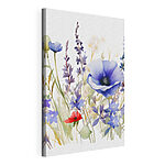 Canvas Schilderijen Aquarelschilderij van bloemen