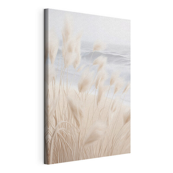 Canvas Schilderijen Een zacht briesje aan de kust