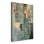 Canvas Schilderijen Abstract samenspel van kleuren en vormen