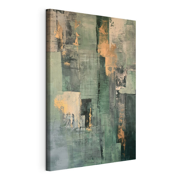 Canvas Schilderijen Het schilderen van een muur