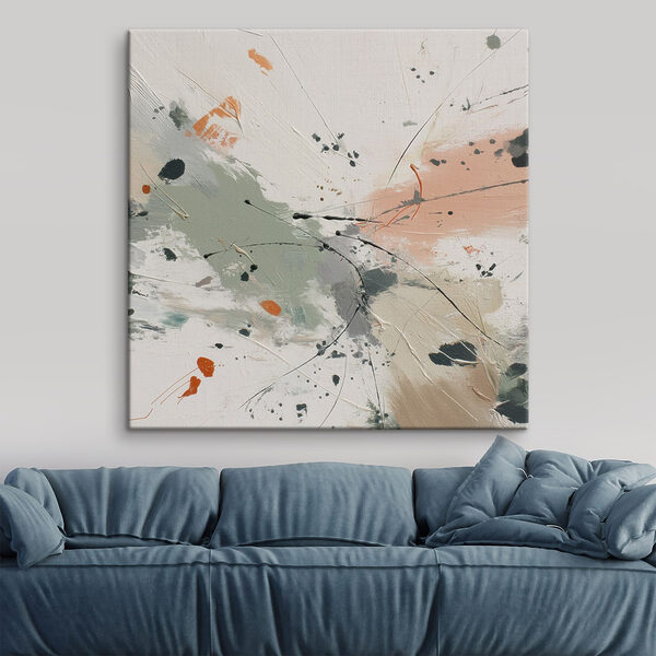 Canvas Schilderijen Schilderen in verschillende kleuren