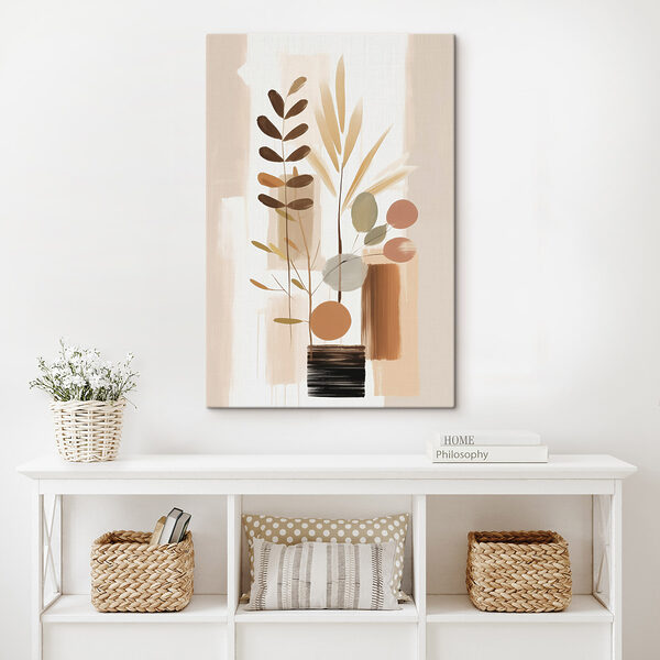 Canvas Schilderijen Schilderij van een plant