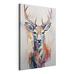 Canvas Schilderijen Schilderij van een hert