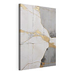 Canvas Schilderijen Abstracte elegantie met dynamische contrasten
