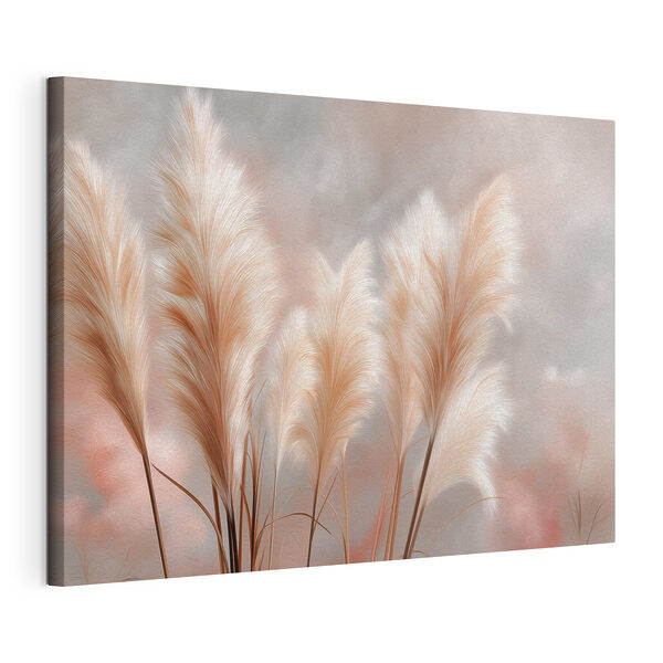 Canvas Schilderijen Groep gevederde planten