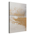 Canvas Schilderijen Zachte tinten versmelten in een abstracte harmonie