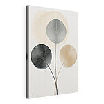 Canvas Schilderijen Zachte tinten in moderne geometrische vormen