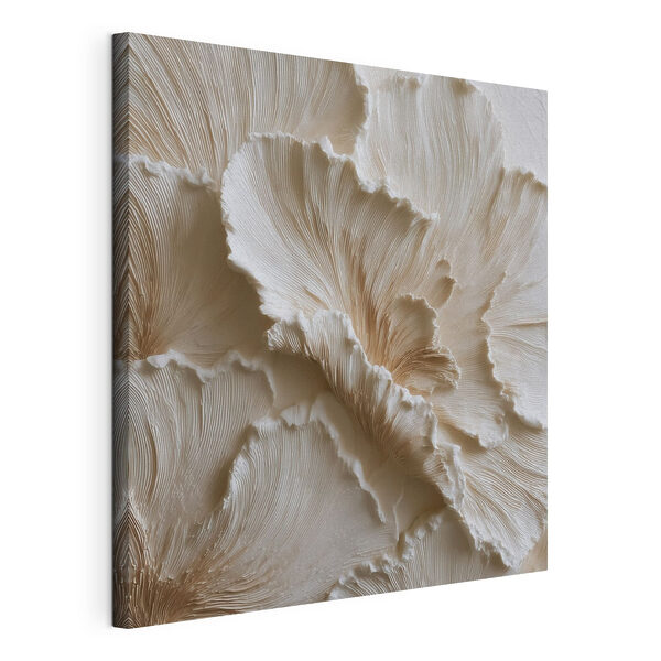 Verfijnd wanddecor met bloemenmotief Canvas Schilderijen Verfijnd wanddecor met bloemenmotief