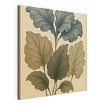 Canvas Schilderijen Tekening van een plant