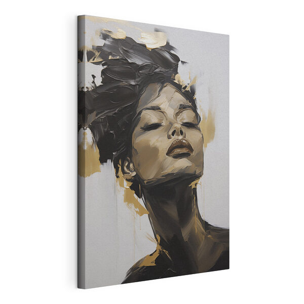 Canvas Schilderijen Een elegante weergave van serene schoonheid