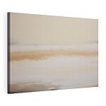 Canvas Schilderijen Witte en bruine achtergrond