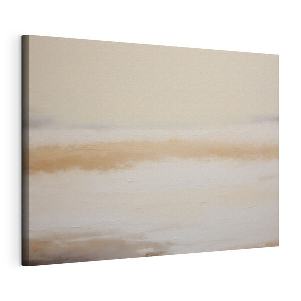 Canvas Schilderijen Witte en bruine achtergrond