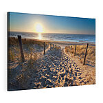 Canvas Schilderijen Pad naar het strand