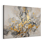 Canvas Schilderijen Abstracte elegantie in wervelende patronen