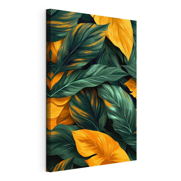 Levendige bladeren op het canvas van de natuur’s Canvas Schilderijen Levendige bladeren op het canvas van de natuur’s