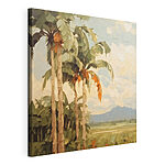Canvas Schilderijen Schilderij van palmbomen