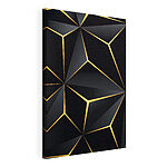 Canvas Schilderijen Geometrische vormen in contrasterende kleuren