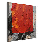 Canvas Schilderijen Abstracte structuurverf in levendige tinten