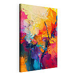 Canvas Schilderijen Levendige abstracte explosie van kleuren