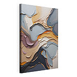 Canvas Schilderijen Abstracte lagen van levendige kleuren