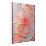 Canvas Schilderijen Etherische blush, zachte aanraking van de natuur’s