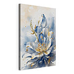 Canvas Schilderijen Aquarel van een bloem