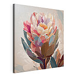 Canvas Schilderijen Bloei in serene pasteltinten
