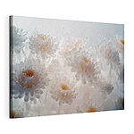 Canvas Schilderijen Groep witte bloemen