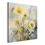 Canvas Schilderijen Aquarel van bloemen